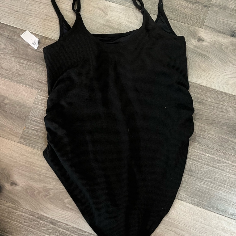 Old Navy Maternity Black Women's One Piece Swimsuit